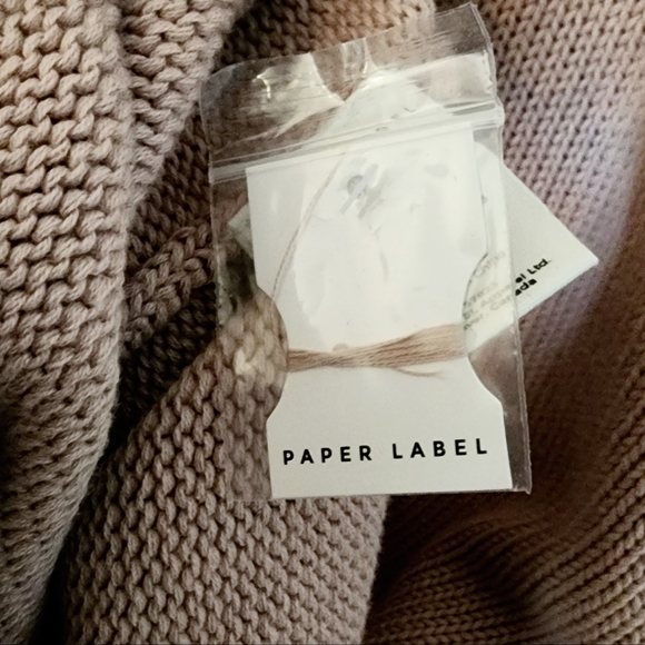 [XL] NWT Paper Label V-Neck Caspian Pullover Cotton Knit Sweater - Picture 10 of 10